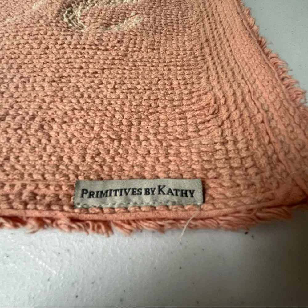 Primitives by Kathy Pink Bath Rug